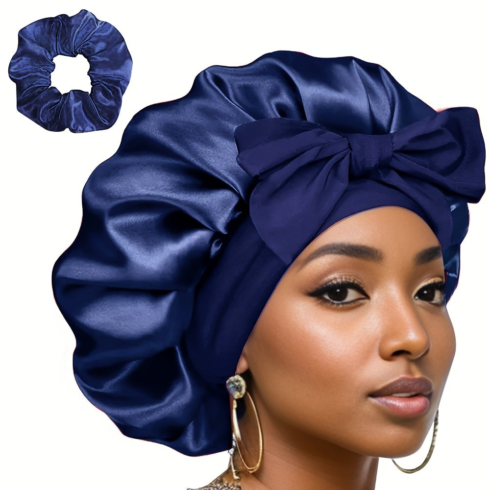 Bonnet en satin - Mysolaya