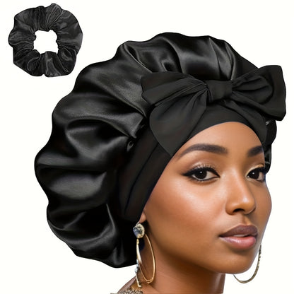 Bonnet en satin - Mysolaya