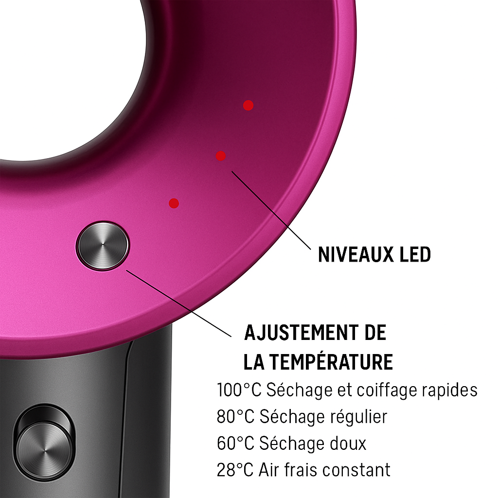 Seche cheveux 2000W - Mysolaya