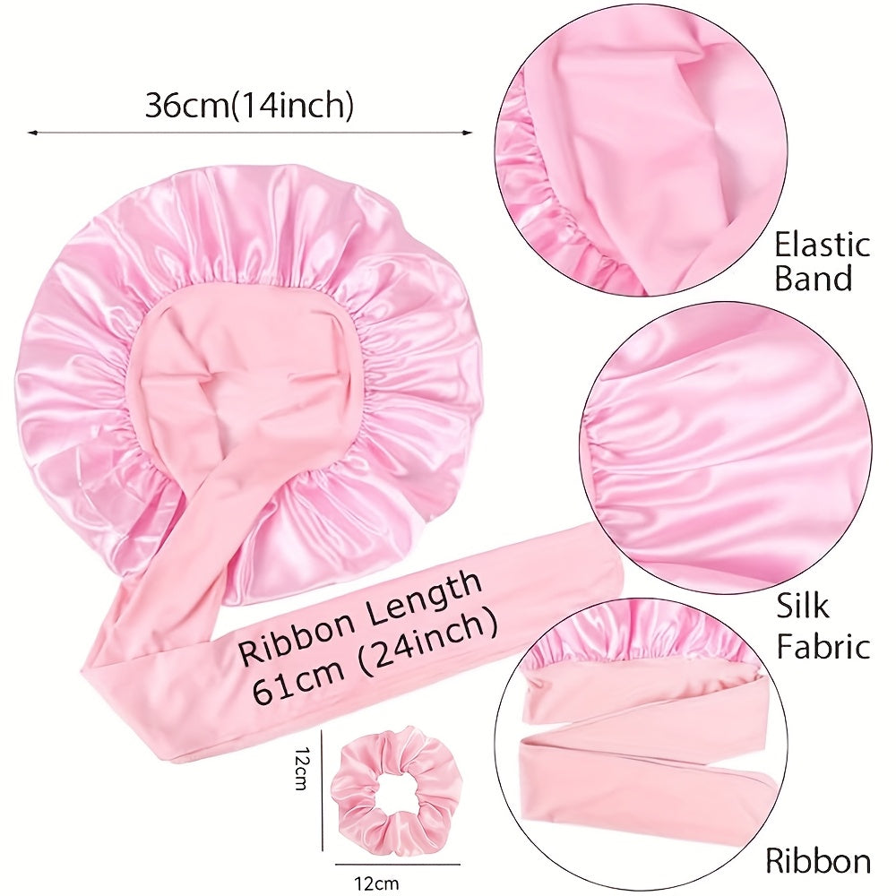 Bonnet en satin - Mysolaya