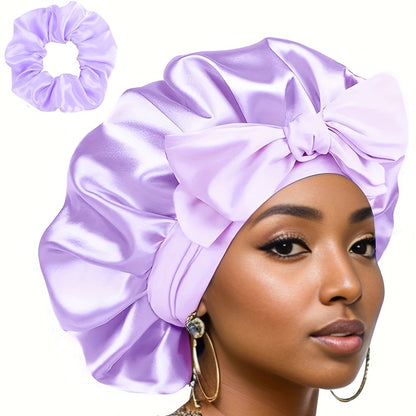 Bonnet en satin - Mysolaya
